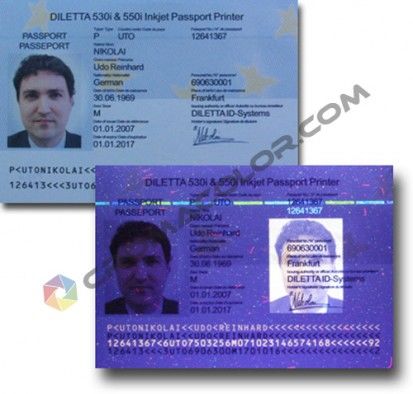 Glow in The Dark-Passport